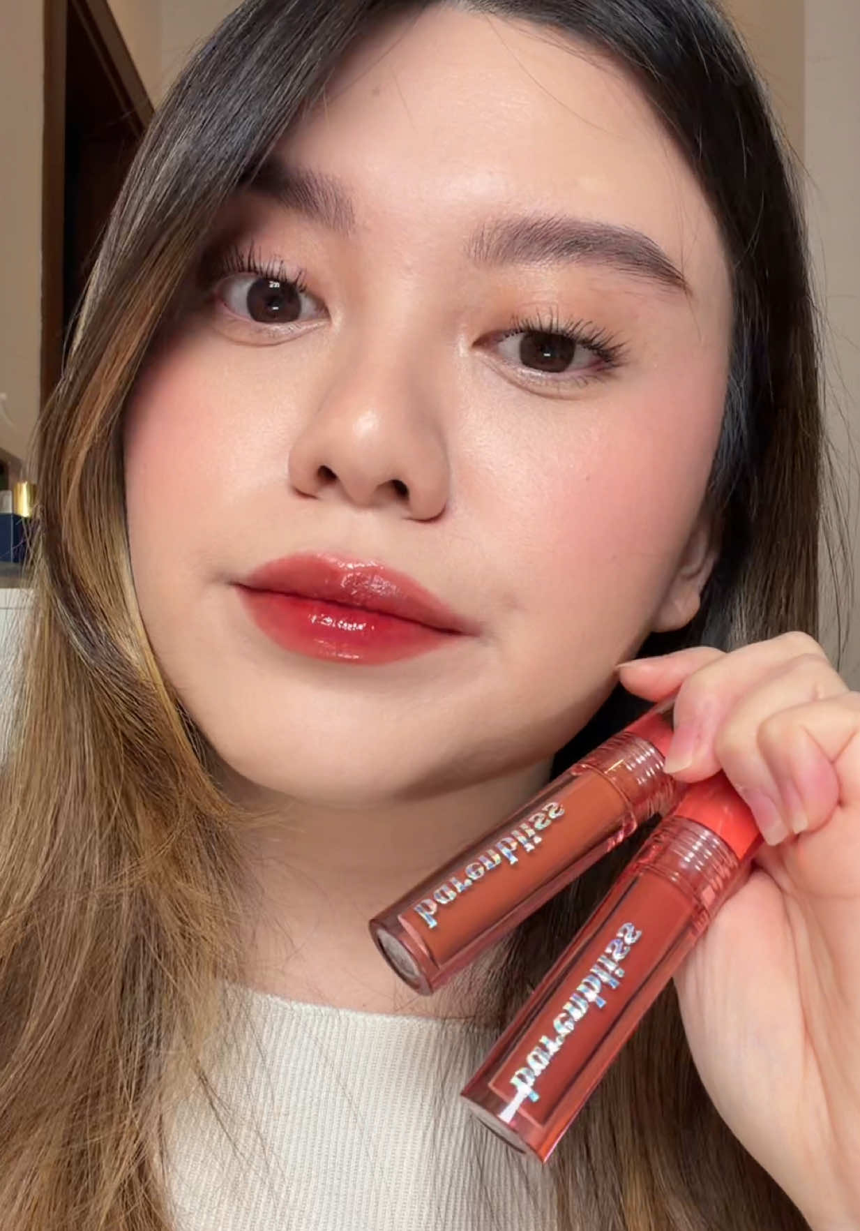 Another ‘korean look’ lip ombre recipe💋 #lipombre #koreanliptint #kbeauty #glossylips #kbeautyproducts 