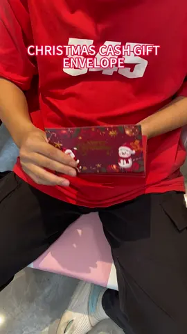 Upgrade your cash gifts with this instead of a traditional card! #cashenvelopes #cashenvelopesystem #cashstuffing #christmascash#tiktokshopblackfriday 