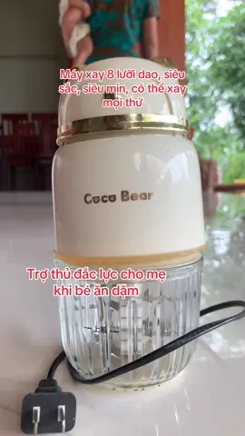 Máy xay Coco Bear 8 lưỡi dao- trợ thủ đắc lực cho mọi gian bếp #mayxaycocobear8luoi #cocobearteam #xuhuongtiktok 