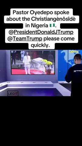 Pastor Oyedepo spoke about the Christiangènôsîdè in Nigeria 🇳🇬 @President Donald J Trump @Team Trump #legitupdateteam #lagosstateuniversity #nigeria #nigeriansindiaspora #nigeriansinusa🇳🇬🇱🇷 