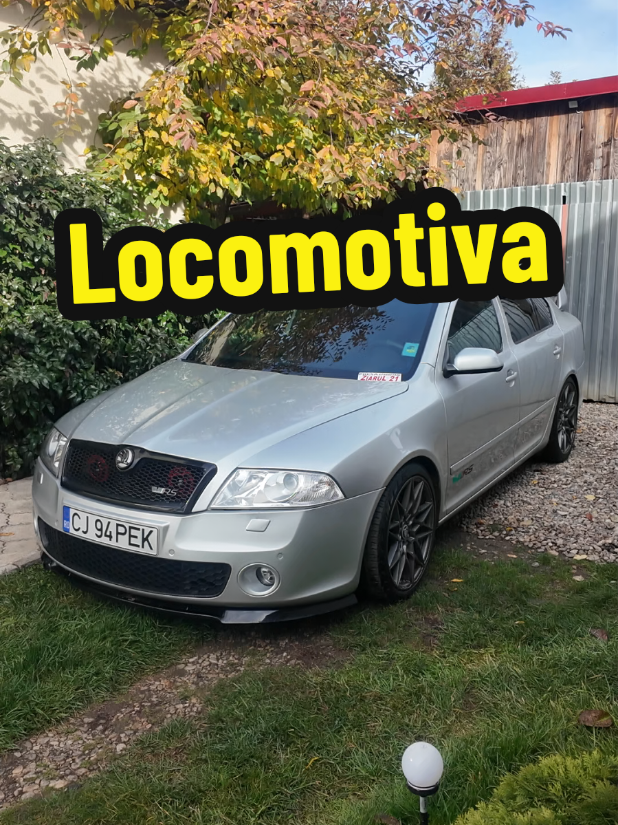 locomotiva de vrs #skoda #vrs #skodaoctaviavrs 