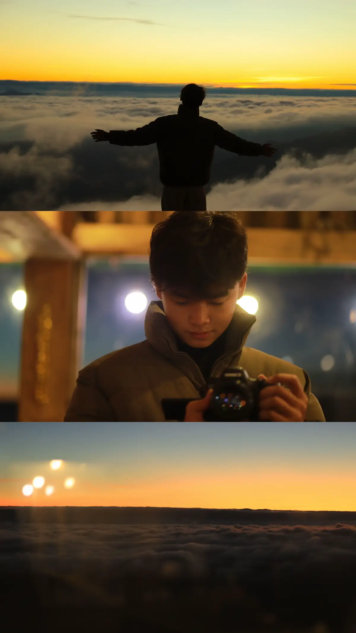 Hoàng hôn và biển mây ❤️ #taxua #vietnam #xuhuong #trend #14yangyangg 