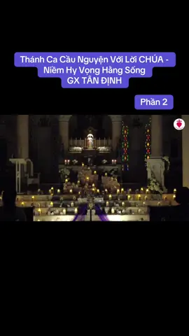 Thánh Ca Cầu Nguyện Với Lời CHÚA - Niềm Hy Vọng Hằng Sống  GX TÂN ĐỊNH https://youtu.be/wQf82Ip6pa8?si=hIRIO3R5fBTrD-QT Thứ 5 6/11/2025 vào đầu tháng GX Tân Định luôn có buổi Lễ cầu nguyện thì hôm nay cũng vậy nhưng là ngày đặt biệt khi đây là cầu nguyện cho các tín hữu đã qua đời. GX đã có mời gọi cộng đồng gửi hình thân nhân đã qua đời cho GX và hôm nay thấy được hình ảnh thân nhân được các bạn thừa tác viên phục dựng làm rất trang trọng , hình gắn lên ly nến , được sắp xếp ngay trên Cung Thánh, buổi Lễ ấm áp vô cùng , hy vọng từng câu hát , từng lời cầu nguyện , từng ngọn nến sẽ thắp sáng , sưởi ấm cho các Linh Hồn được CHÚA sáng soi dẫn các ngài về Thiên Đàng .  Xin cảm ơn đến quý Cha , quý Tu sĩ , ca đoàn , các bạn thừa tác viên đã âm thầm làm nhiều việc tốt đẹp để cho cộng đoàn chúng con được có Thánh lễ trang trọng và quý giá này #GXTanDinh #CauNguyenChoCacLinhHon