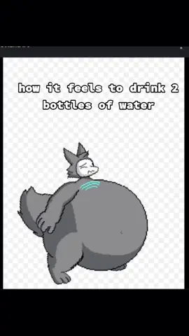I'm filled with so much h2o [#water #h2o #giftok #relatable #furry ]