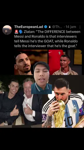 Diakui Vs Mengakui  #messi #ronaldo #lionelmessi #cristianoronaldo #goat 