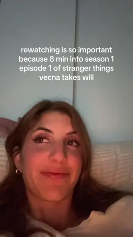 like it’s actually clearly him not a demogorgon #strangerthings #rewatching 