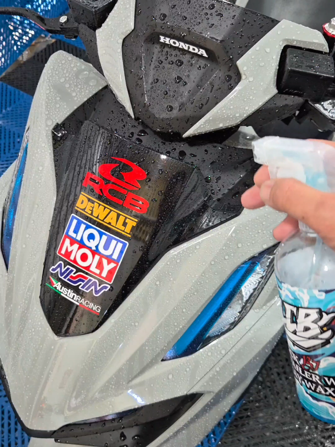 gói rửa 100k • rửa xe cơ bản  • quick ceramic klcb b7  #wash #detailing #nhatrang #vario160 #CapCut 