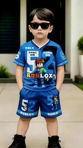 setelan jersey anak laki-laki kekinian roblox kece#setelananak #jerseyanak #robloxfyp #bajuanak #promomakan1111 