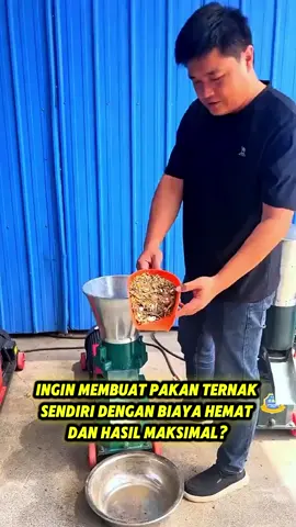 MESIN PELET INDO 💰 Harga Promo: Rp 400.000 Inovasi terbaru untuk para peternak dan pelaku usaha pakan ternak! Mesin Pelet Sentra Pellet Nusantara hadir dengan desain kokoh, efisien, dan mudah digunakan — cocok untuk produksi pakan ternak ayam, ikan, bebek, maupun kelinci dengan hasil pelet padat dan berkualitas tinggi. Daya listrik hemat, bisa digunakan di rumah tangga. Kapasitas produksi mulai dari 30–50 kg/jam. Terbuat dari bahan baja tebal anti karat, awet dan tahan lama. Desain mudah dibersihkan dan dirawat. Cocok untuk skala kecil hingga menengah. 💬 Hubungi kami sekarang untuk pemesanan dan konsultasi gratis! 📞 Sentra Pellet Nusantara – Solusi Tepat Produksi Pakan Mandiri! #MesinPelet #MesinPeletMurah #MesinPeletNusantara #SentraPelletNusantara #MesinPakanTernak #MesinPakanIkan #MesinPakanAyam #MesinPakanBebek #MesinPeletTerbaru #MesinPeletTerbaik #MesinPeternak #MesinPetani #PeternakSukses #PeternakIndonesia #UsahaPeternakan #PakanTernakMurah #PakanTernakSendiri #PeluangUsahaPeternakan #BisnisPeternakan #TeknologiPeternakan #MesinCanggih #ProdukPeternak #InovasiPeternak #PeternakanModern #PeternakanMandiri  #fyp #foryou #foryoupage #masukberanda #peternakmudaindonesia 