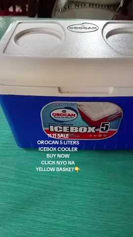 OROCAN 5 LITERS ICEBOX COOLER #orocan #cooler #orocan5liters #christmaslight #giftforchristmas 