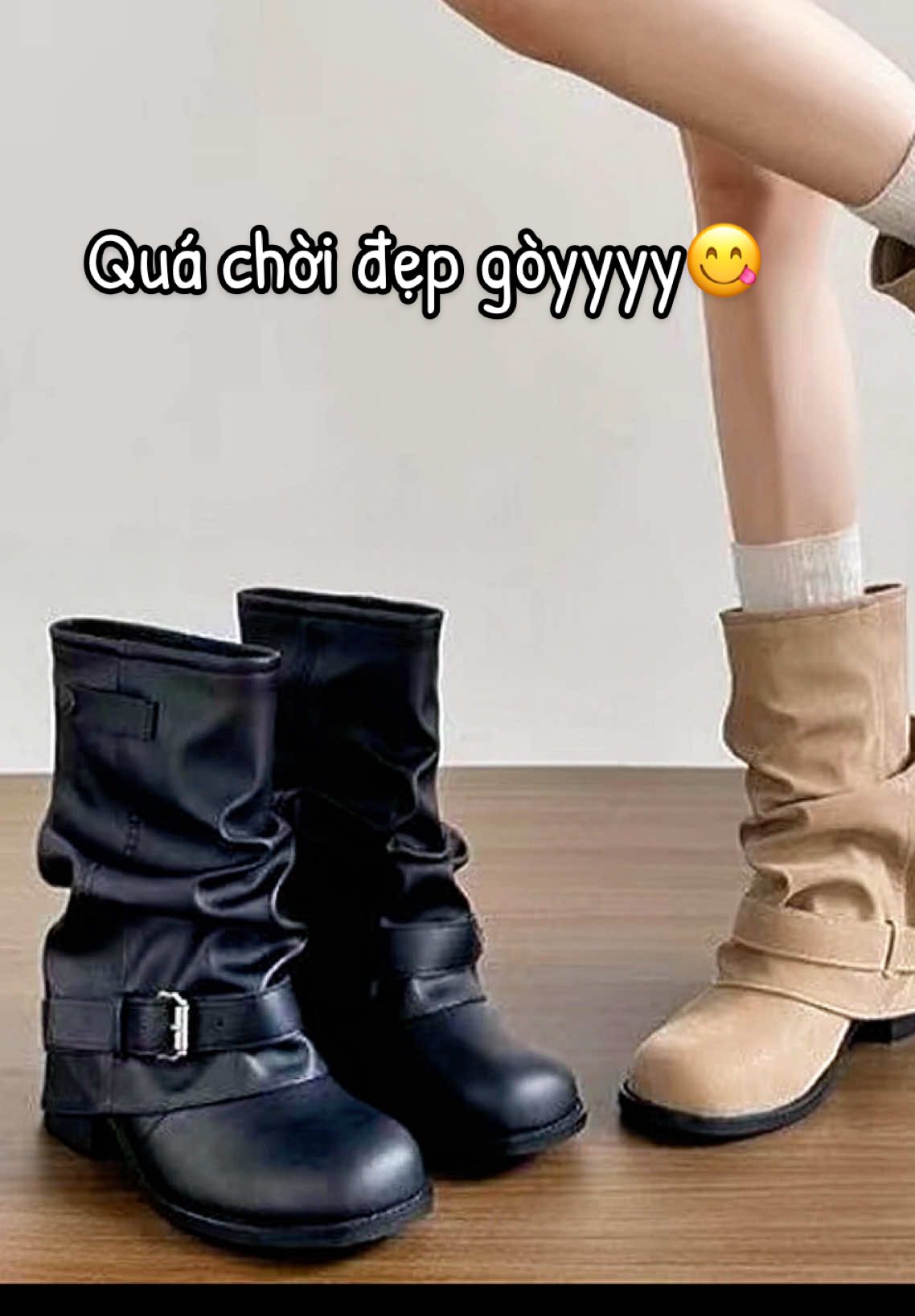 Bốt xinh cho nàng tha hồ diện đồ Slay🔥#bốtnữ #giaydep #xuhuong #review #hottrend 