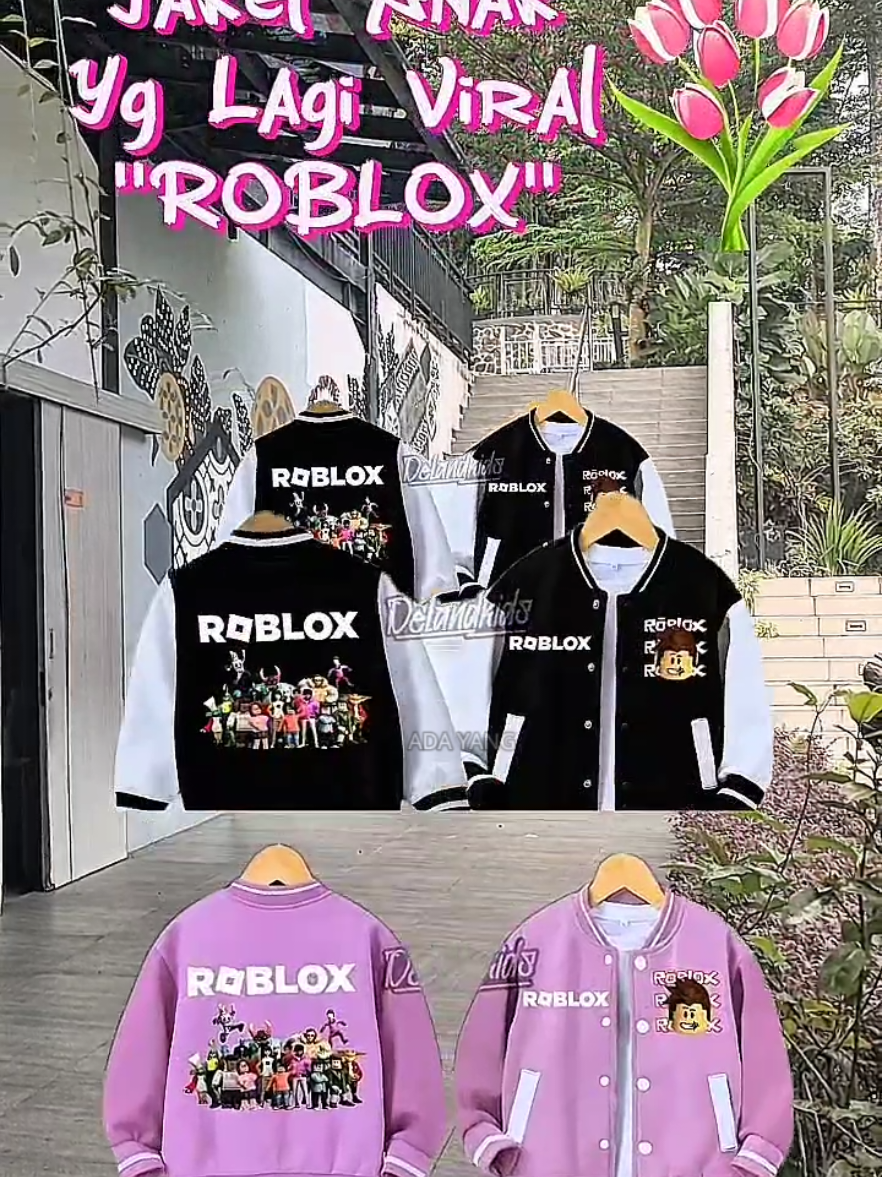Jaket anak ROBLOX usia 2-12 tahun #jaketanak #jaketanakviral #jaketanakkeren #jaketanakusia2smp12th #jaketanakkekinian 