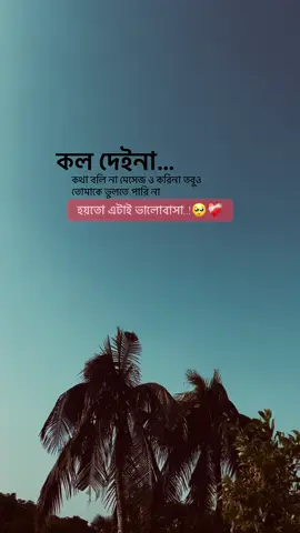 তবে আমার দিনগুলো এখনও তোমার অপেক্ষাতেই কাটে..!🥺❤️‍🩹 . #foryou #foryoupage #unfrezzmyaccount #tiktok #vairal_video 