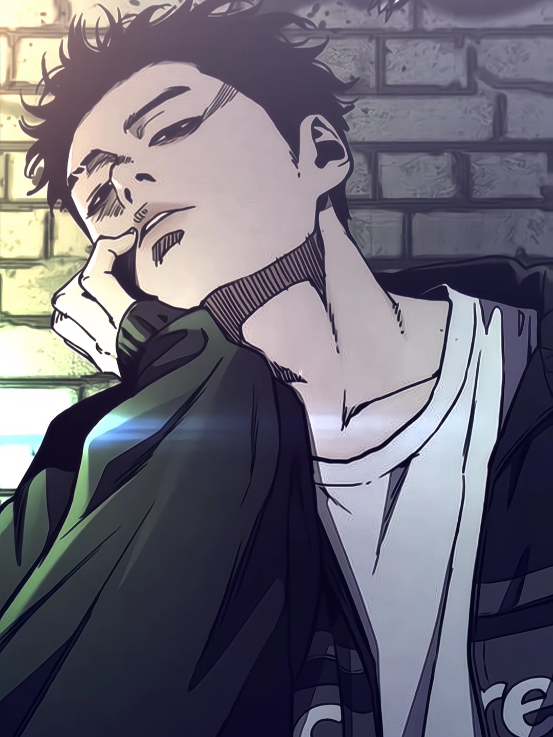 ver kwon hyuk 😋 #kwonhyuk #kwonhyukwindbreaker #windbreaker #manhwa #fyp