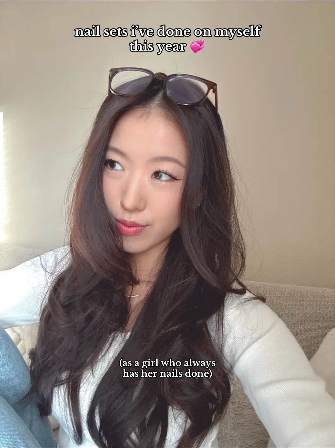 ignore my crusty cuticles lol #xiaohongshu #xhs #rednote #douyinnails #xiaohongshunails 