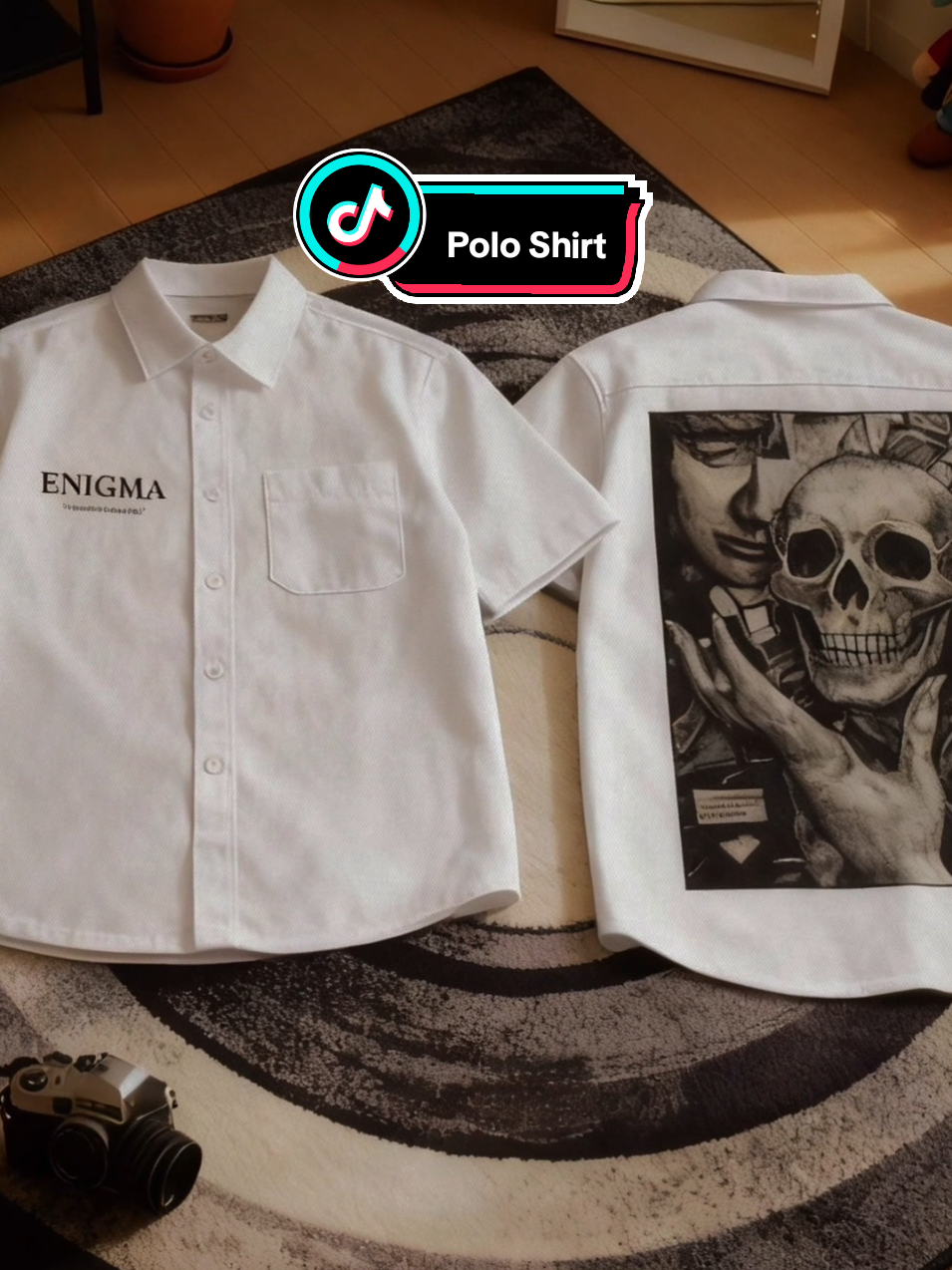 Maangas na Polo part 2. #poloshirt #enigmastreetwear #corduroy #streetwear 