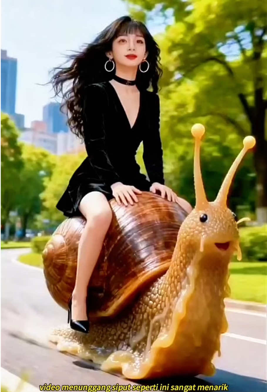 #capcut #capcutpioneer Gokil! Tutorial Video Naik Siput Pake AI，