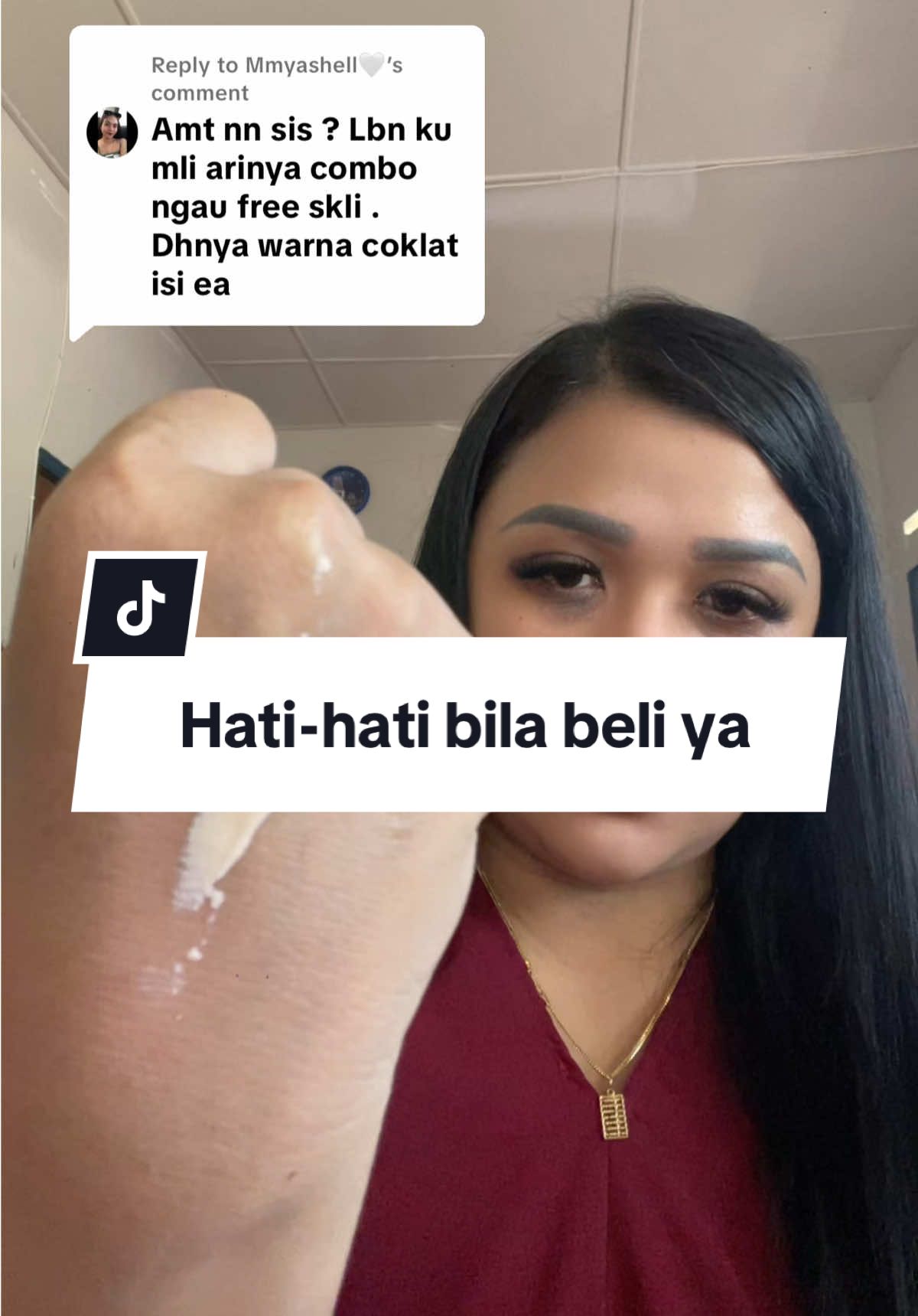 Replying to @Mmyashell🤍 Meli baru nn sis ba beg kuning ku k 💕