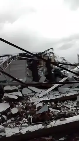 ciclone extratropical no parana. em rio bonito do Iguaçu 