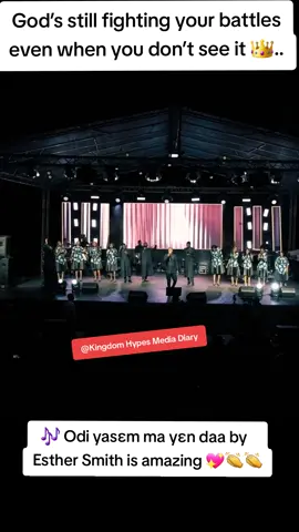 God’s still fighting your battles even when you don’t see it 👑.. 🎶 Odi yasɛm ma yɛn daa by Esther Smith is amazing 💖👏👏 Dzi Dew (Rejoice) Medley by Joshua Ahenkorah is available on @Joshua Ahenkorah's YouTube Channel  #KingdomHypesMediaDiary #explore #inspiringvideos  #christian #ghanareels                    @Joshua Ahenkorah408 @Esther Smith 