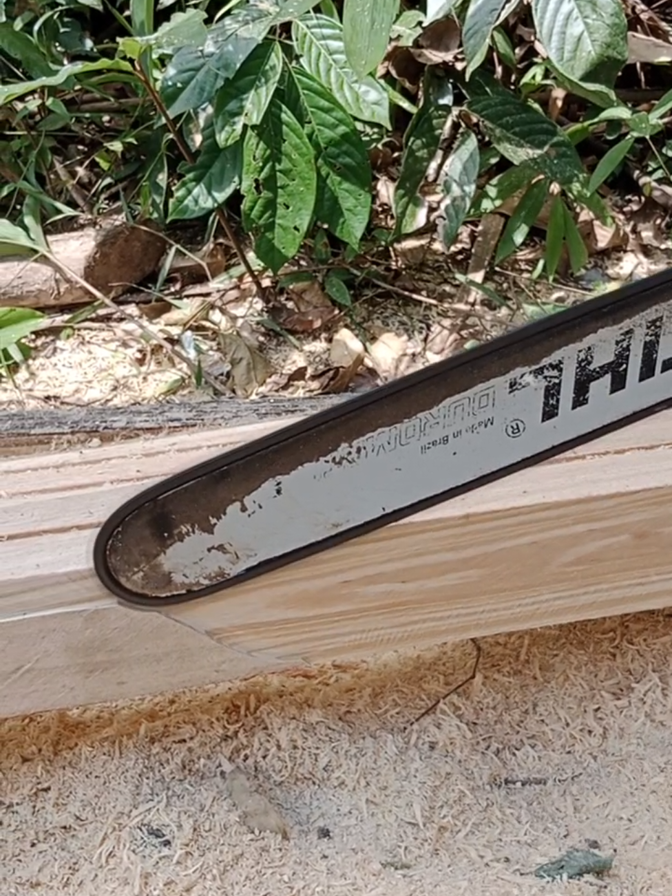 โซ่ต้องคมแค่ไหนถึงจะทำได้! #ไม้เคียน#สติล382รับจ้างเลื่อยไม้ทุกชนิด #เลื่อยไม้ #ฝากติดตามด้วยครับ 