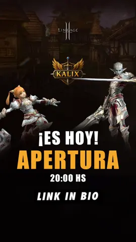 🔥 ¡EL DÍA FINALMENTE LLEGÓ! 🔥 Después de semanas de preparación, clanes formados, estrategias ocultas y un hype que no paró de crecer… 🩸 L2 KALIX abre oficialmente sus puertas. El portal al pasado se ha abierto, y la vieja escuela del Lineage II revive más fuerte que nunca. ⚔️ Los guerreros ya marchan hacia Giran, los clanes se alzan con sus banderas y la batalla por la gloria acaba de comenzar. No hay más excusas. No hay más espera. Solo vos, tu determinación… y el campo de guerra. 📅 APERTURA OFICIAL: HOY – 20:00 (GMT-3, Argentina) 🌐 Entrá y creá tu cuenta en 👉 https://l2kalix.com.ar 🌐 UNITE A LA COMUNIDAD EN: https://L2Kalix.net.ar 🔥 Hoy comienza una nueva era. Las leyendas no se cuentan… se forjan en L2 KALIX. #l2kalix #l2 #lineage2 