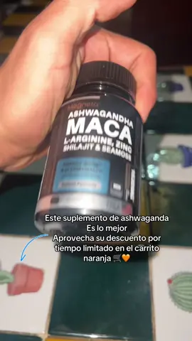 El Suplemento que es una maravilla para el estrés y el enfoque 😮‍💨🥹👌🏽#buenfinentiktokshop  #suplemento #ashwaganda #blackfridayentiktokshop #fyp 