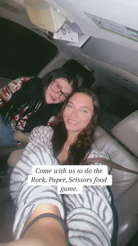 Girls night.🤗 @Ally🫶🏻🫶🏻 #foryou #rockpaperfoodchallenge #rockpaperscissors #girlsnight #friendship 