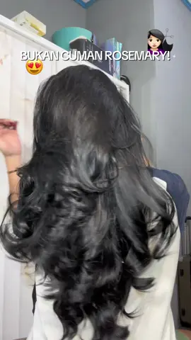 kapan lagii dapetin rosemary, kemiri, biotin cuma dlm satu botolll🥹🤍 #rambutbadai #fyp  #goodhair #rambutrontok #hairgrowth 