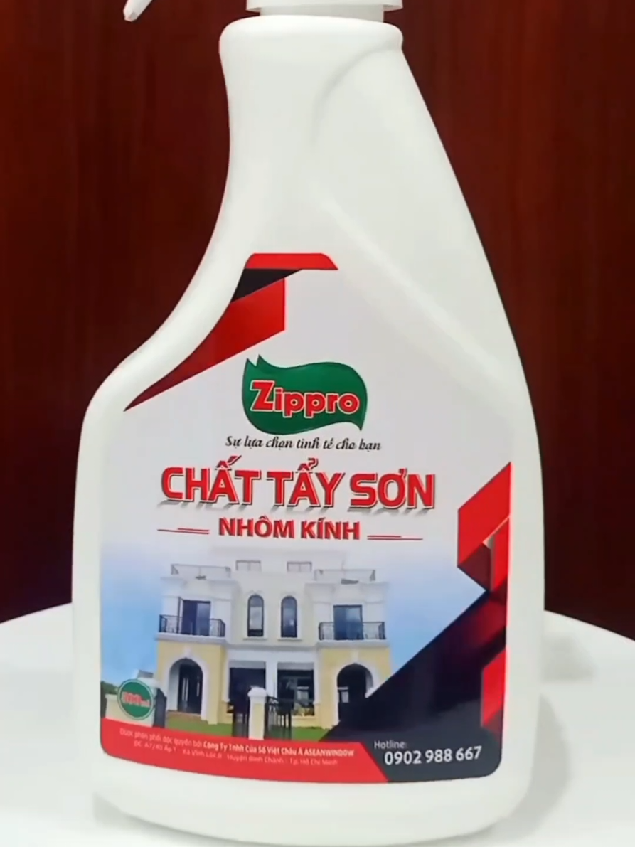 CHẤT TẨY SƠN NHÔM KÍNH ZIPPRO #tayson #taysonnuoc #tẩy_sơn_nước_trên_cửa_nhôm #tẩy_sơn_nhôm_kính_zippro 