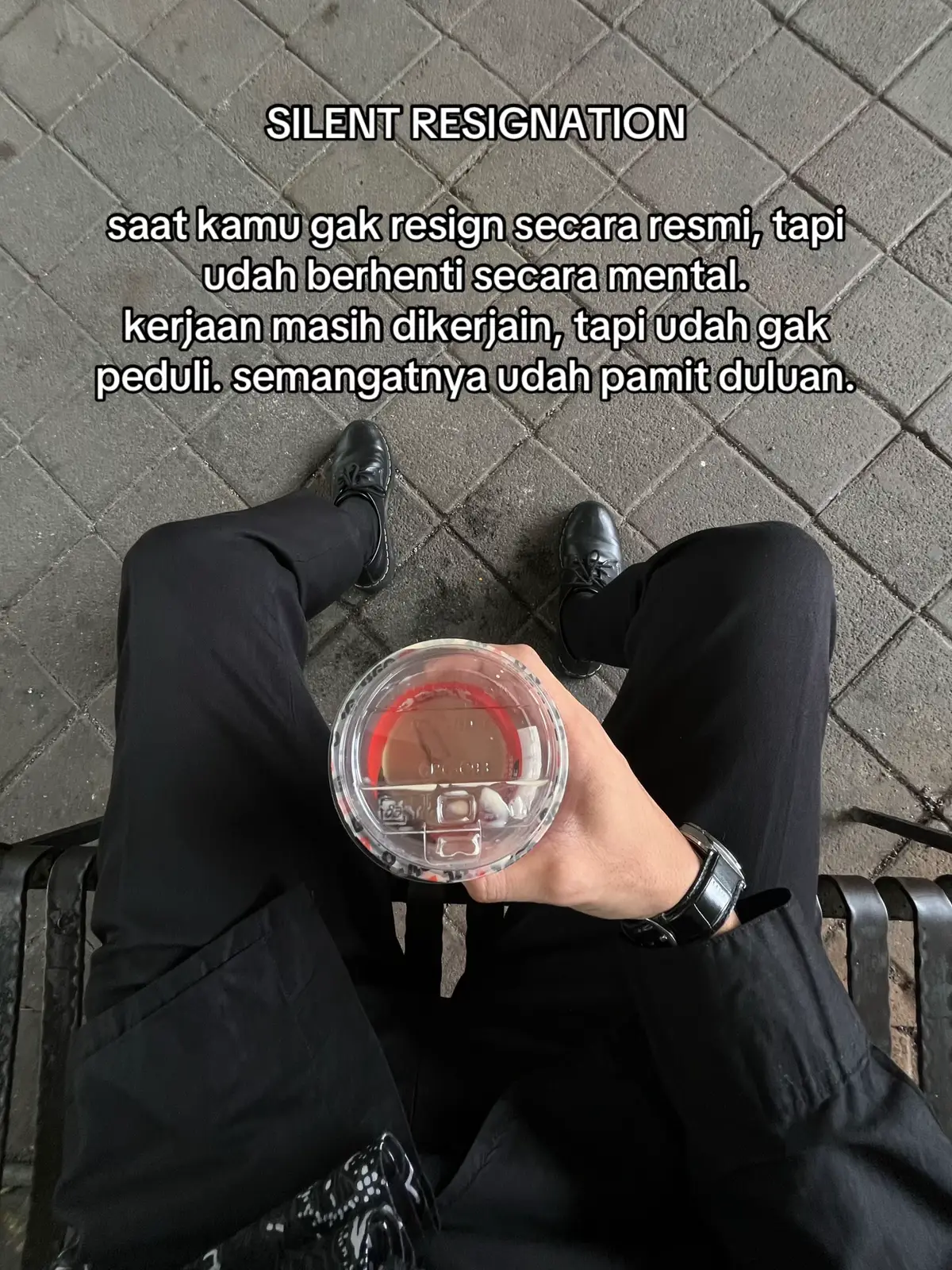 udah di fase Silent Resignation. #resign #resignation #silentresignation 