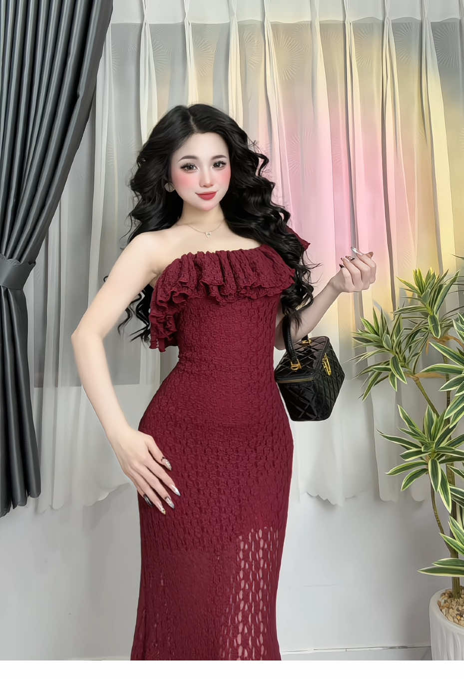 Mặc được nhiều kiểu quá chời hà #PhươngThuyne #trending #body #dambodytondang 