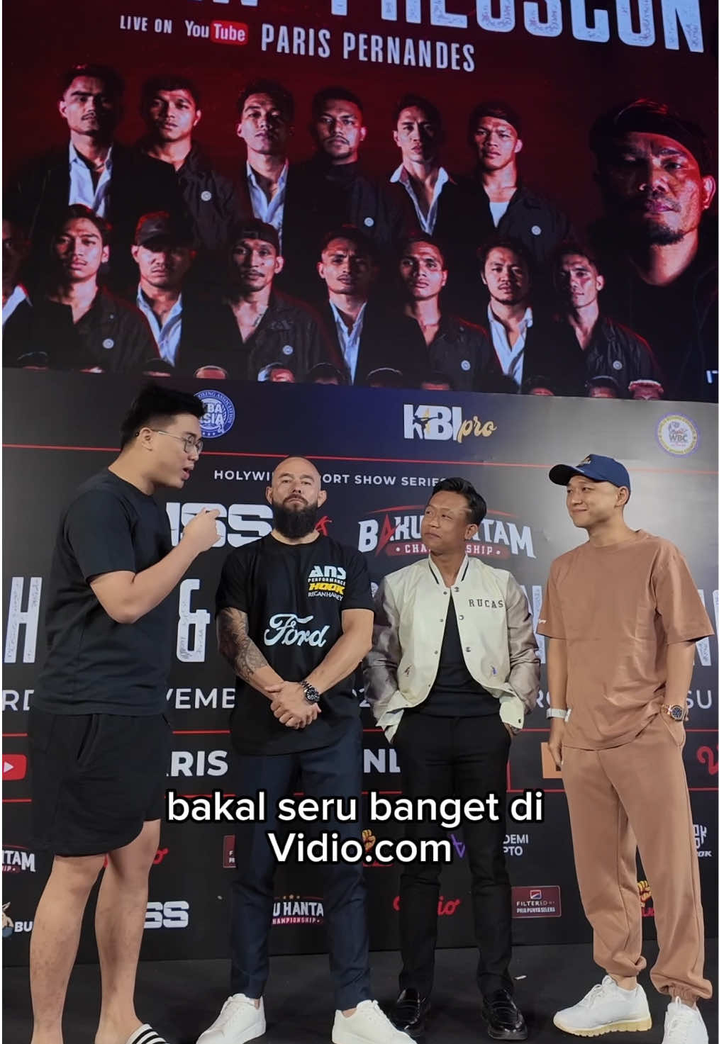 @Paris Pernandes dan @anthonyengelen dapat full support dari @Ivan Tanjaya dan @timothyronaldd  🤩👌 TONTON FIGHT PARIS VS RUDY BELI PPV-NYA SEKARANG HANYA 49.000 DI VIDIO MINGGU, 9 NOVEMBER 2025 DI @W Superclub    #HOLYWINGSSPORTSHOW #HOLYWINGSSPORTNIGHT #HOUSEOFCHAMPIONS