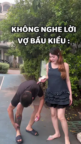 Không nghe lời Bầu gì hết #tranngocphuongmai #doisong #mebau #vochong #mairis 