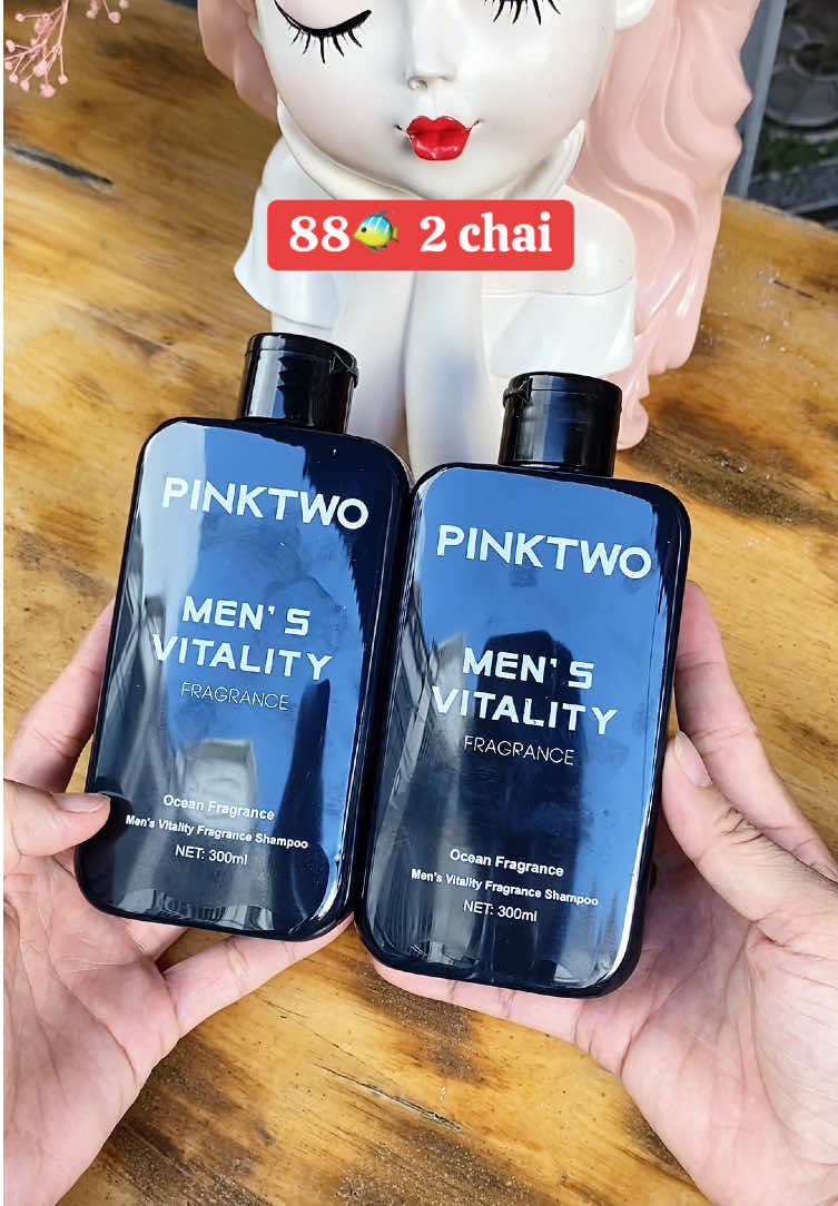 Dầu gội Hương Nước Hoa PinkTwo #daugoi #huongnuochoa #pinktwo #daugoinam 