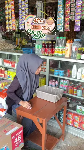 kecil kecilan dulu😂 #jualan #kasirvlog 