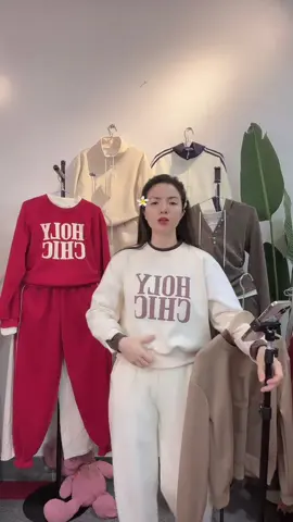 Set nỉ Holichic nhiều màu xinh🥰#setbo #setboxinh #xuhuong #setni #setboni 