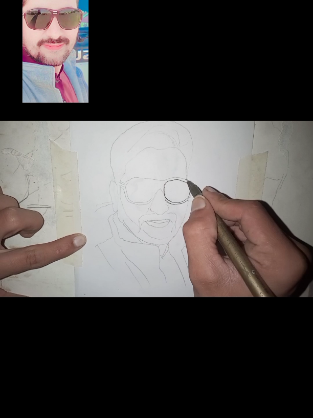 Yousaf lala sketch #fyp #drawingtutorial #sketching 