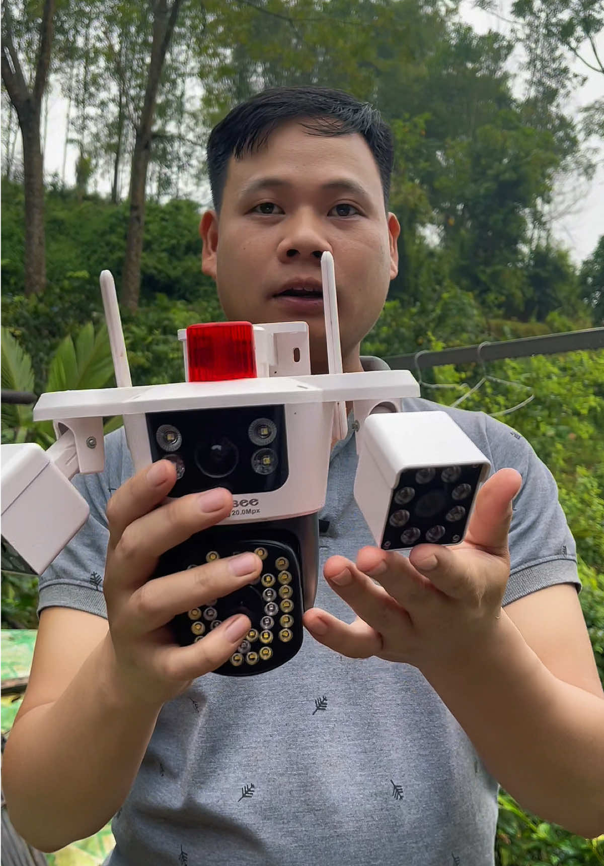 Camera 3 mắt yoosee w950 lắp cổng sân vườn #camera3matyoosee #camerawwifiyoosee #camerayooseekhanhbui  @Camera Yoosee Khánh Bùi 