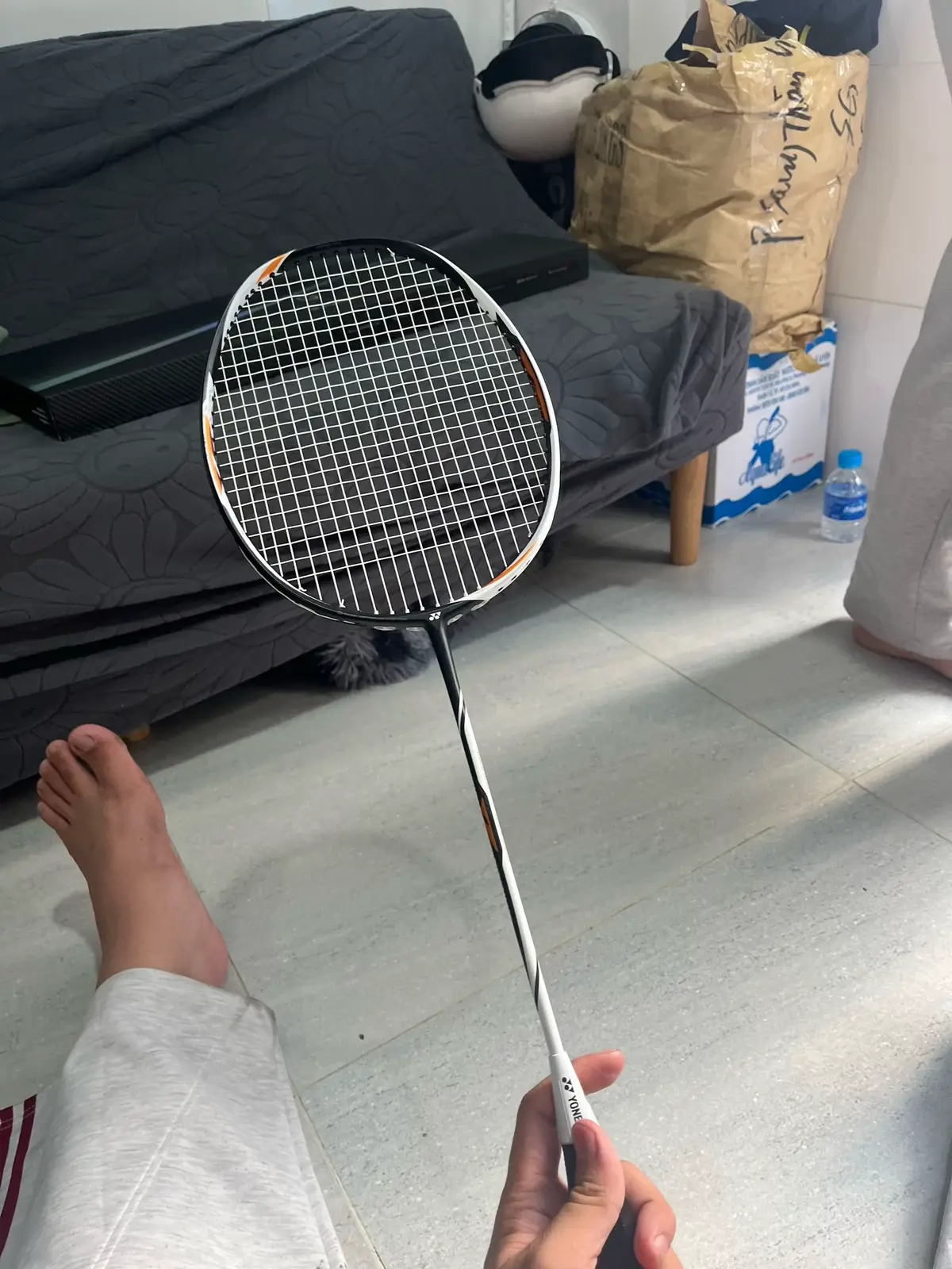 đau ví quá... #dourazstrike #yonexbadminton #caulongvietnam #caulong #xh 