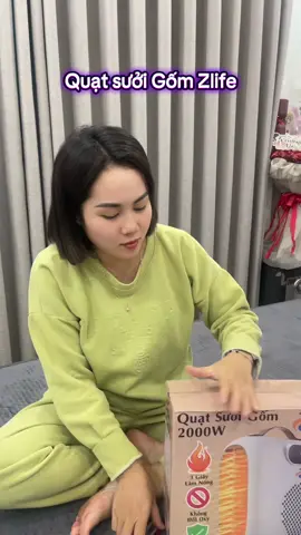 Quạt sưởi Gốm Zlife . #quatsuoi #quatsuoimini #qatsuoigom #zlife 