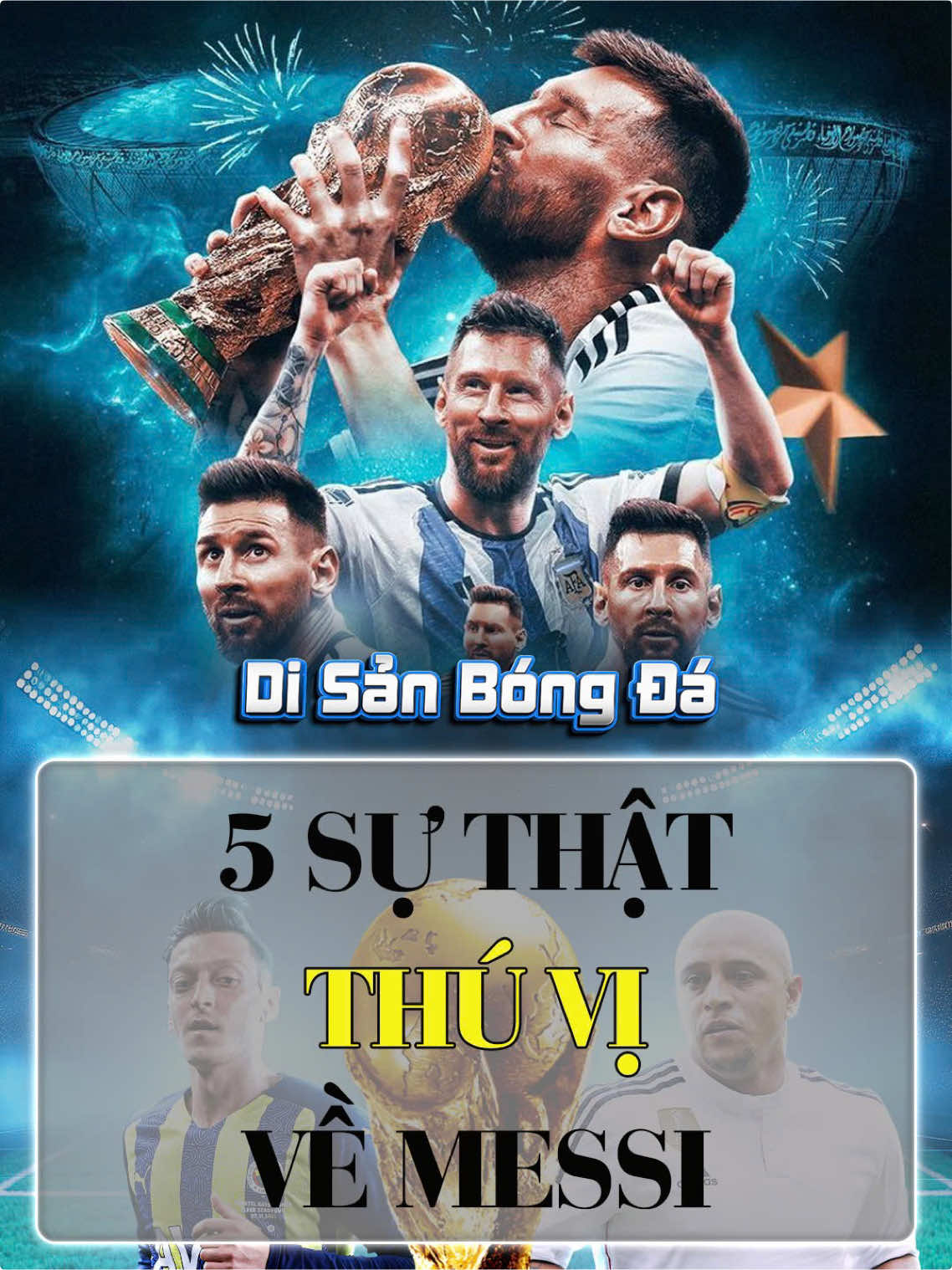 5 sự thật thú vị ít ai biết về Lionel Messi. #messi #lionelmessi 