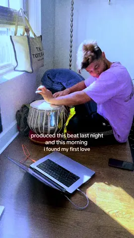 tabla was the first instrument i ever learnt because i just wanted to accompany my mom when she sang at our family events #sanjoy #newmusic #tabla #musicproducer #afrobeats 