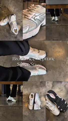 Cool tone, clean step. Brodo Ace Neptune Silver Snow WS.