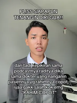 gua merinding sebadan” ngebayanginnya trus dengan entengnya dokternya blg itu seru bgt #podcast #radityadika #dokter #rahimcopot #kpop #fyppppppppppppppppppppppp 