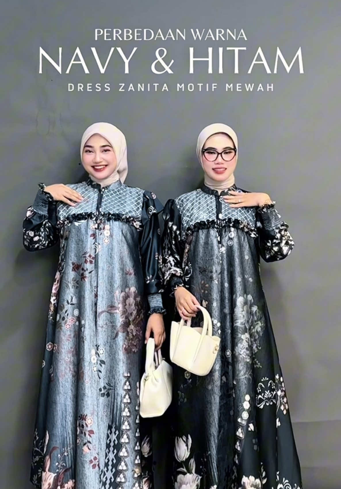 Masyaallah cantik banget ya dress yang minha berdua pakai🤩🤩 Dengan balutan dress yang sangat mewah bikin penampilan elegants‼️ Yuk yang mau order bisa klik keranjang dibawah ini ya🤗 #outfitlebaran #dresscouple #coupleoutfit #bajulebaran #dresscantik 