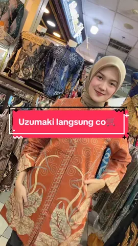 Teracota uzumaki ready ukuran langsung co🛒🛒#otrabatik #promomakan1111 #batikseragam #batikcouple #fyppppppppppppppppppppppp 