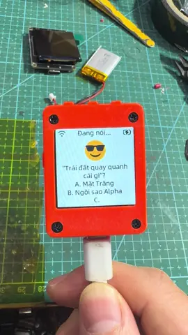 Thử giải trí với em AI xiaozhi #dientuminhhy #tiktokmademebuyit #xiaozhi #DIY 