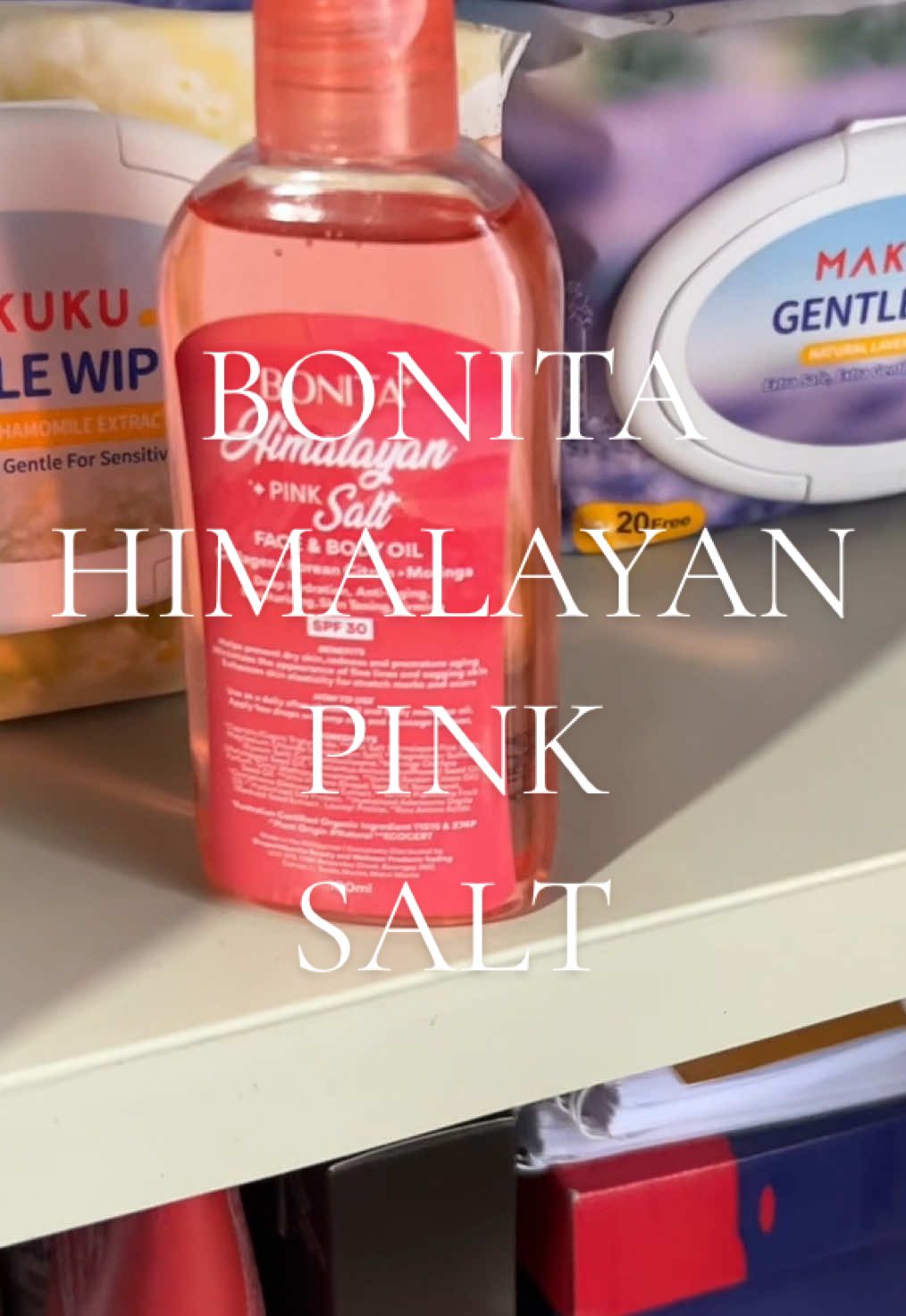 Bonita Himalayan Salt ✨ Ang Oil na magiging susi sa pagputi ng mga nangitim 😍 #bonitahimalayanpinksaltoil #bonitahimalayansaltoil #himalayanpinksalt 