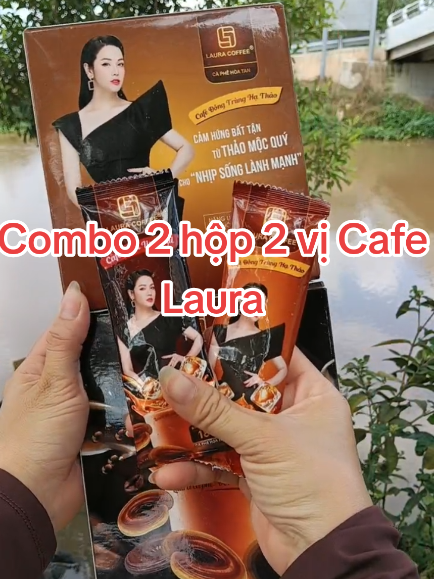 2 hộp 2 vị Cafe Laura của Nhật Kim Anh #myha68 #cafelaura 